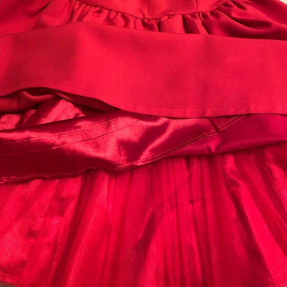 LuLu’s Red Backless Skater Dress Size L - Picture 5 of 8